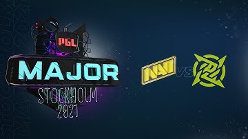 [4K] Natus Vincere vs NiP - Map 2 Overpass - PGL Major Stockholm 2021 - Legends - Day 6