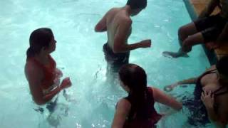 Guh Batizando Jéss Godoy Na Piscina Do Nazacamp 2.010