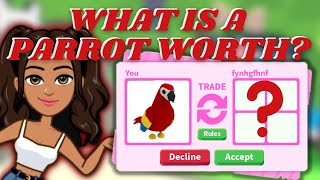 WHAT IS A PARROT WORTH!? | Adopt Me!