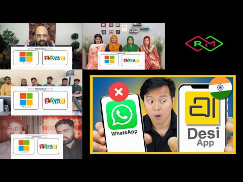 India’s Own WhatsApp Killer - Arattai App Reality Test ? MIX REACTION
