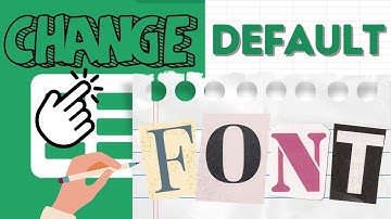 How to Change Default Fonts in Google Sheets (Quick Tutorial)