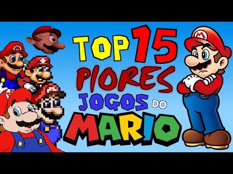 TOP 15 Piores Jogos do Mario