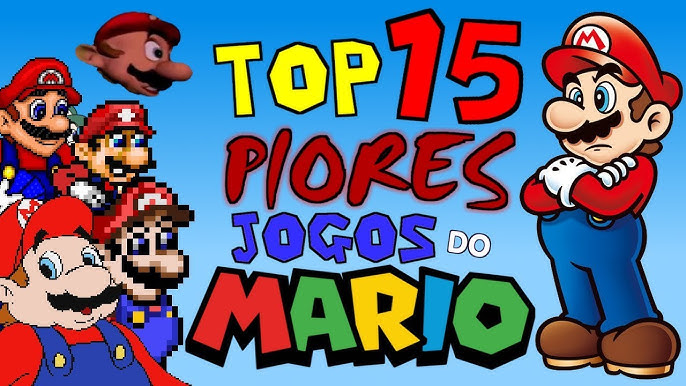 TOP 15 Jogos do Mario 