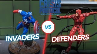 Invaders (SHIELD) Vs Defenders ~ Marvel Crisis Protocol Battle Report #46