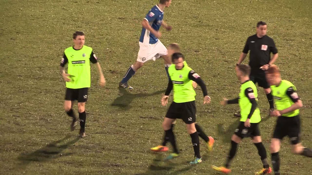 James Brown's immediate second half goal against FC Halifax Town gateshead fc