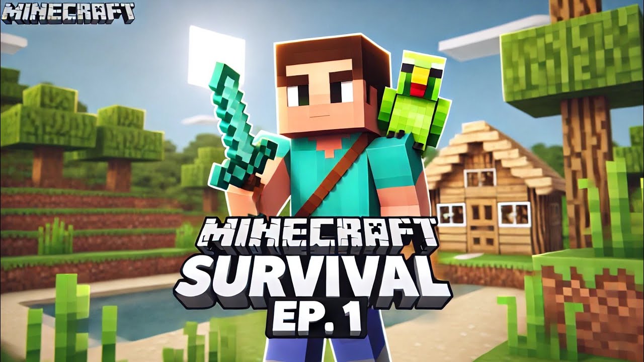 🔥 Minecraft Survival Ep. 1 | The Journey Begins 🔥 - YouTube