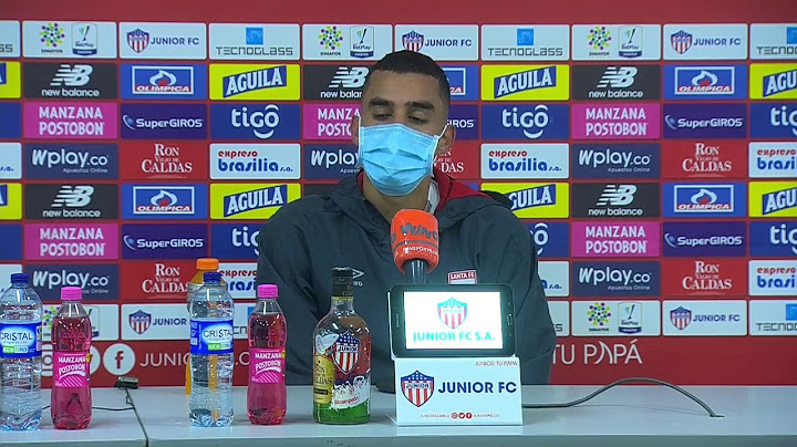 En vivo: Rueda de prensa de Santa Fe tras el partido frente a Junior
