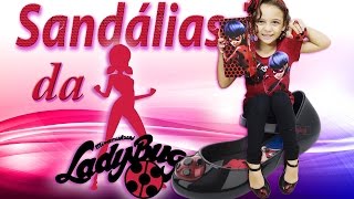 sandália da ladybug