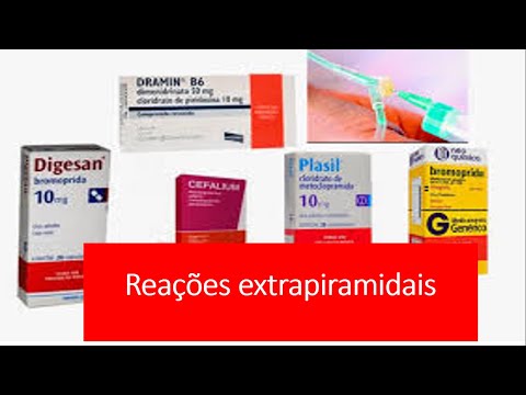 Reação Extrapiramidal Plasil X Haldol /Reação extrapiramidal Euforia Tremores