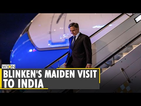 Antony Blinken arrives in New Delhi; focus on expansion of ties | PM Modi | S. Jaishankar | WION