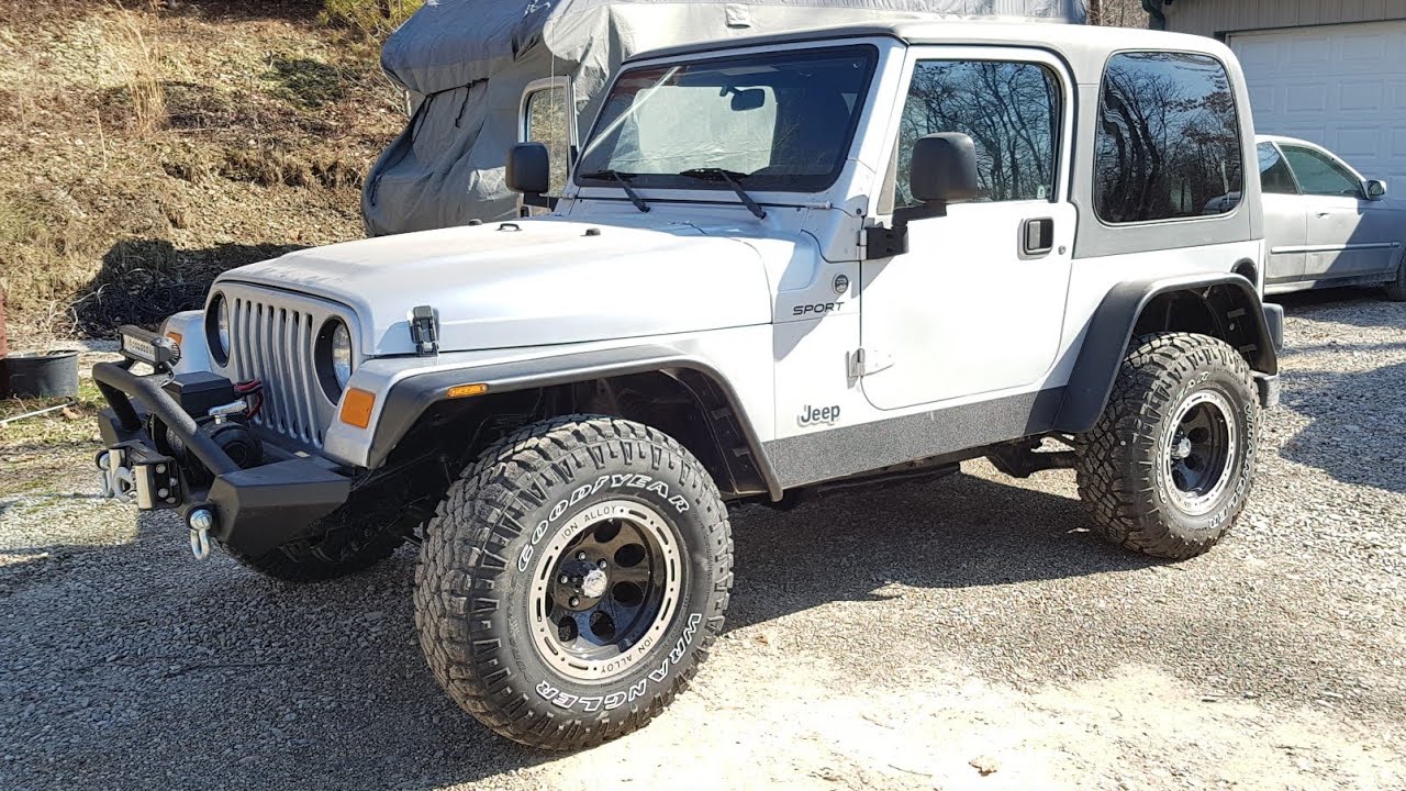 Jame's Wrangler TJ Is Fitted With A TeraFlex 2