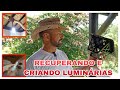 LUMINÁRIA DE CORDA SISAL+ RECUPERANDO LUMINÁRIAS ANTIGAS