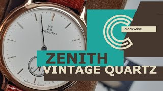 UNBOXING | ZENITH VINTAGE   NOS - QUARTZ