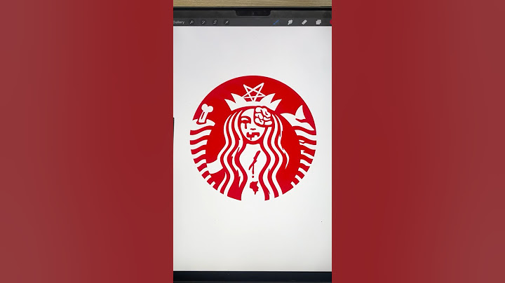 Giving the Starbucks logo a spooky redesign! #HalloweenWithShorts #spooky #logodesign #redesign