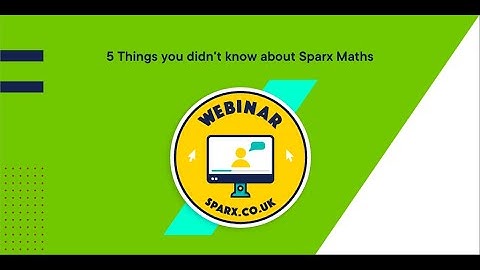 Sparx Maths 