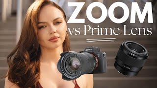 Zoom vs Prime lens which one is better?