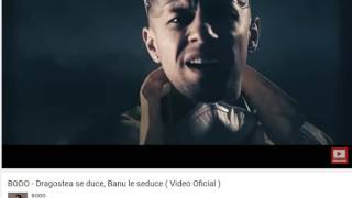 BODO - Dragostea se duce, Banu le seduce ( Video Oficial )