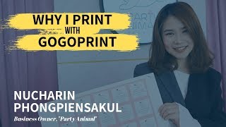 ความประทับใจของลูกค้า Gogoprint | ร้าน Party Animals Bangkok