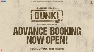 Dunki- Advance Booking Now Open|Shah Rukh Khan|Rajkumar Hirani|Taapsee|Vicky|Boman| 21St Dec, 2023