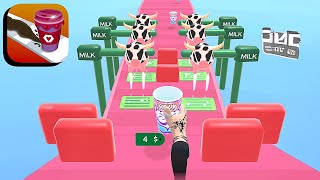 Coffee Stack ​- All Levels Gameplay Android,ios (Levels 396-397) screenshot 5