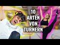 10 ARTEN VON TURNERN mit DIMA!🤸🏼‍♀️ II VIDEO 451