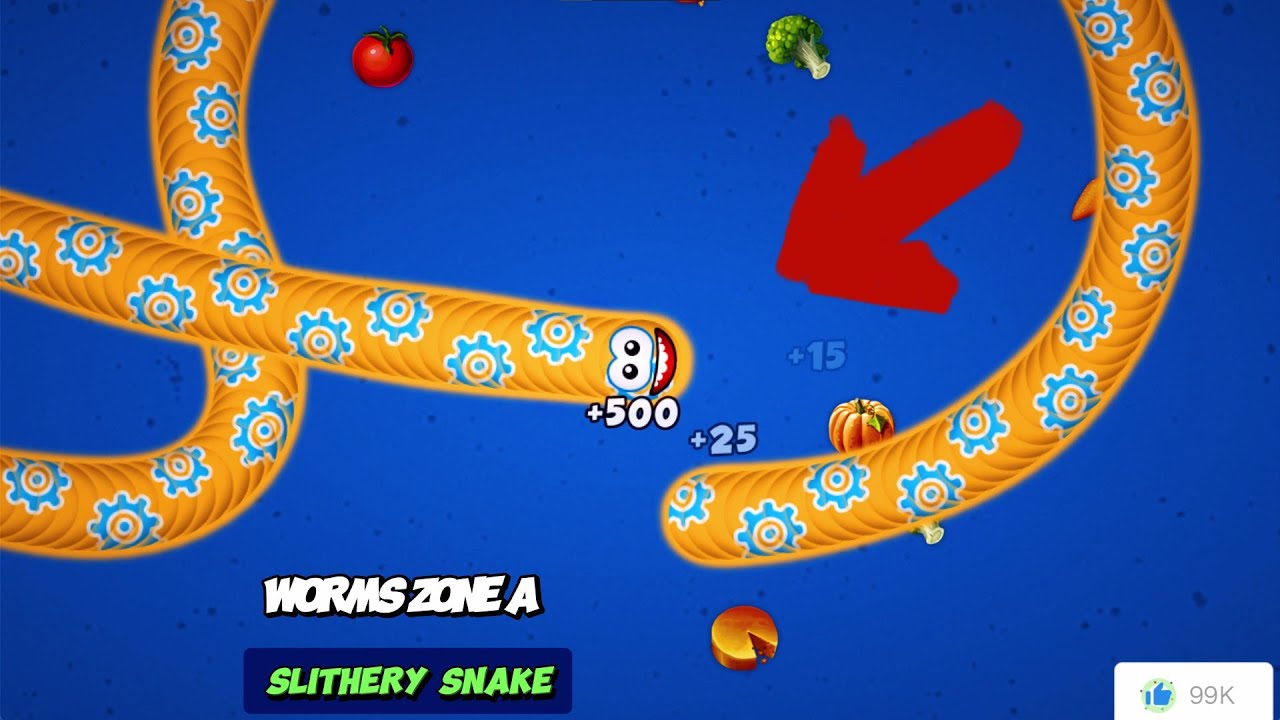 Worms Zone A Slithery Snake - Play Worms Zone A Slithery Snake