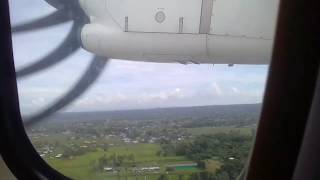 ATR 42-600 flight from Nausori to Nadi airport.