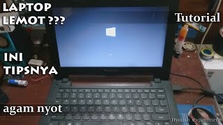 cara memperbaiki laptop yang gagal starting / hang. 