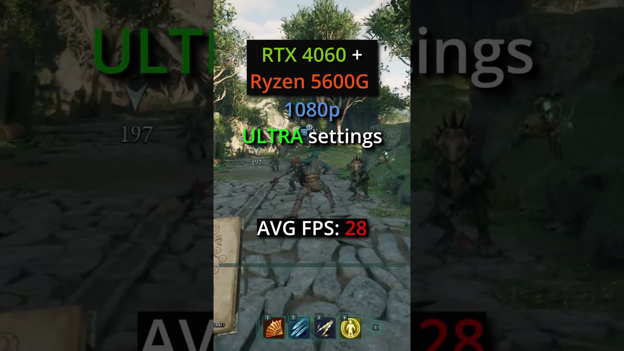 Avowed | 1080p LOW vs ULTRA – RTX 4060 + 5600G FPS Test! 