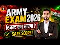 Indian Army Result Out Date 2026🔥ALL ARO Safe Score |GD, TDN, WMP, Tech, Clerk, Nursing Cut Off