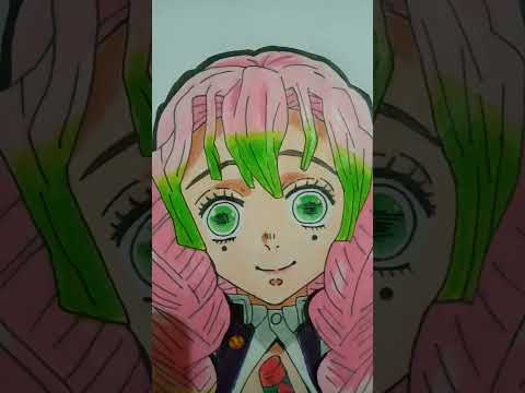 Mitsuri Kanroji drawing