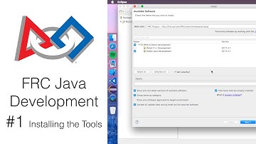 FRC Java Development #1: Installing the Tools
