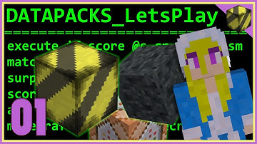 #01 - Custom Blocks | DATAPACKS_LetsPlay | Minecraft 1.15