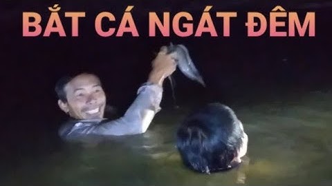 Bắt cá ngát đêm ở biển Cần giờ