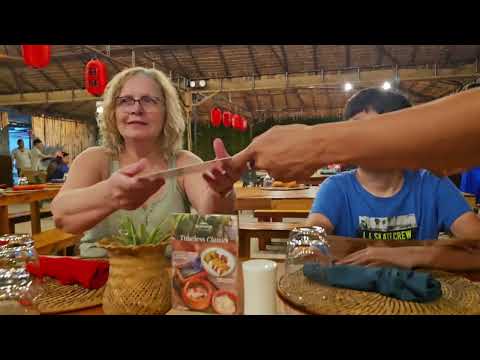 Tara dinner tayo dito Sa bluewater maribago resort phillippines