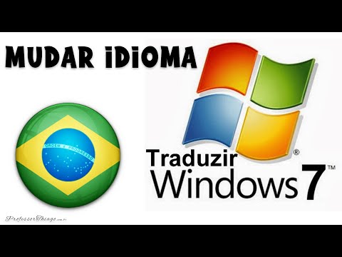 Vídeo: Como Alterar O Idioma Da Interface Do Sistema Windows 7