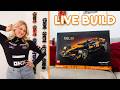 Building The LEGO Technic McLaren Formula 1 Car! | LIVE STREAM