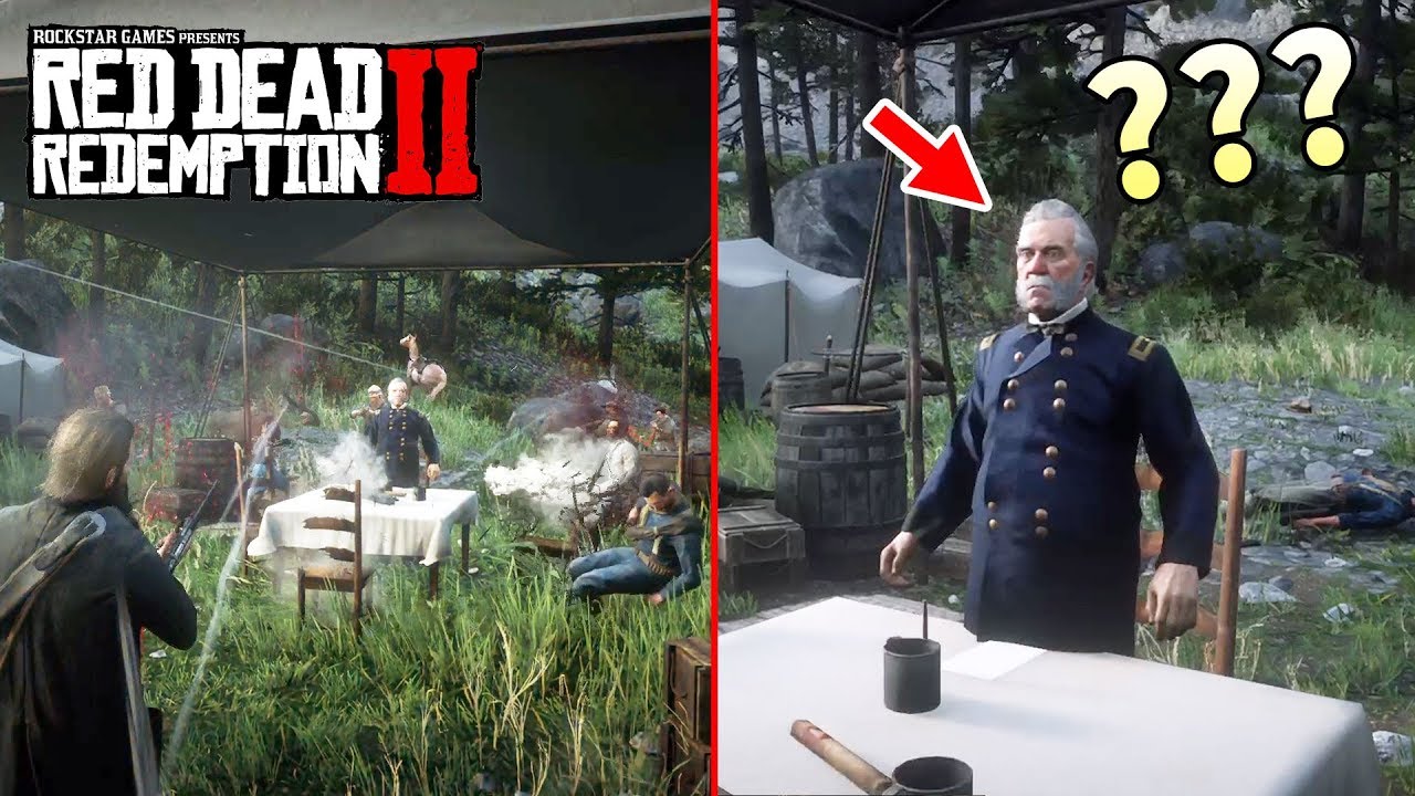 Colonel Favours Alive - Red Dead Redemption 2 YouTube
