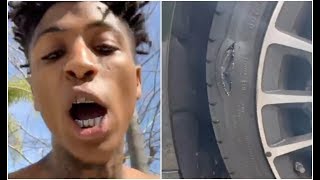Floyd Mayweather Daughter Slashes NBA Youngboy Tires