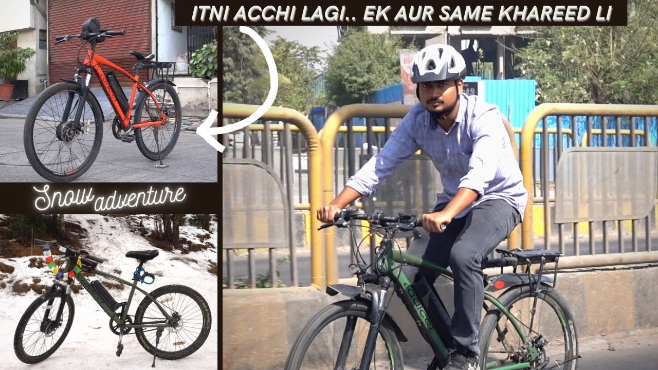 EBike Stories Ep1 - eAddict Pune businessman tours on his E-cycle
