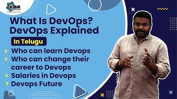 [Telugu] What is Devops? Devops Explained in Telugu | Salaries in Devops | Devops Future | KSR