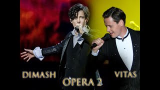Dimash & Vitas -Opera 2 (Batalla-DUELO-REACCIÓN)😱🥶🤯🎙️✅☑️