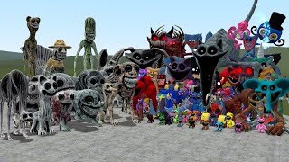 NEW ALL ZONOMALY MONSTERS VS ALL POPPY PLAYTIME CHAPTER 3-1 CHARACTERS In Garry's Mod! by Tapliasmy 832,182 views 1 month ago 15 minutes