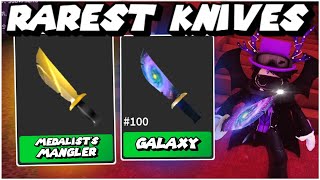 The Two RAREST Knives in the game || 🔪Survive The Killer