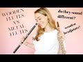 Trying wooden flutes  flutelyfe with katieflute  fcny