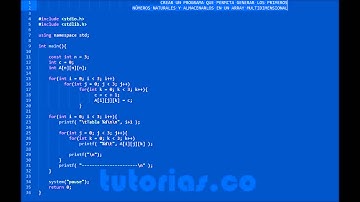arrays – turbo C (numeros naturales)