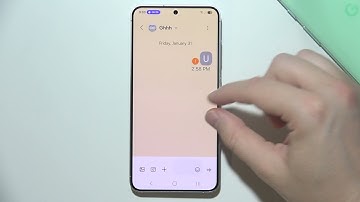 Samsung S25: How to Zoom In & Out Messages