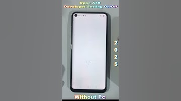 Oppo A38 Developer Setting On/Off || Without pc 2025   #redmi9primenewupdate  #hardreset  #tech