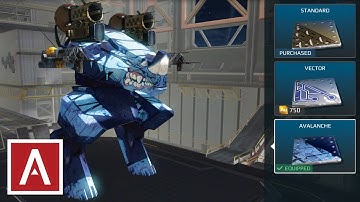War Robots Test Server [2.4.0] - NEW Rhino, Gepard, Boa, Lancelot Paint Jobs!