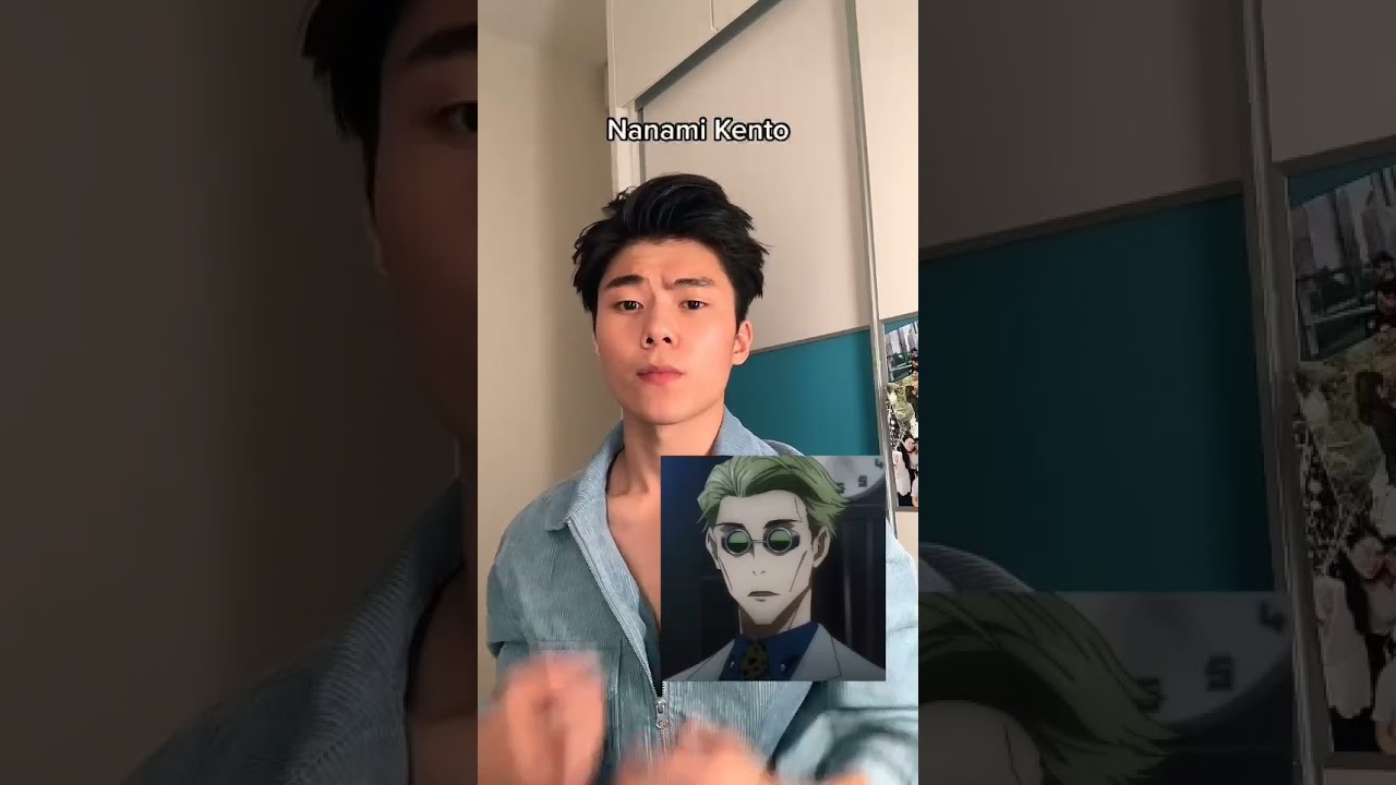 trying jujutsu kaisen's  hairstyles